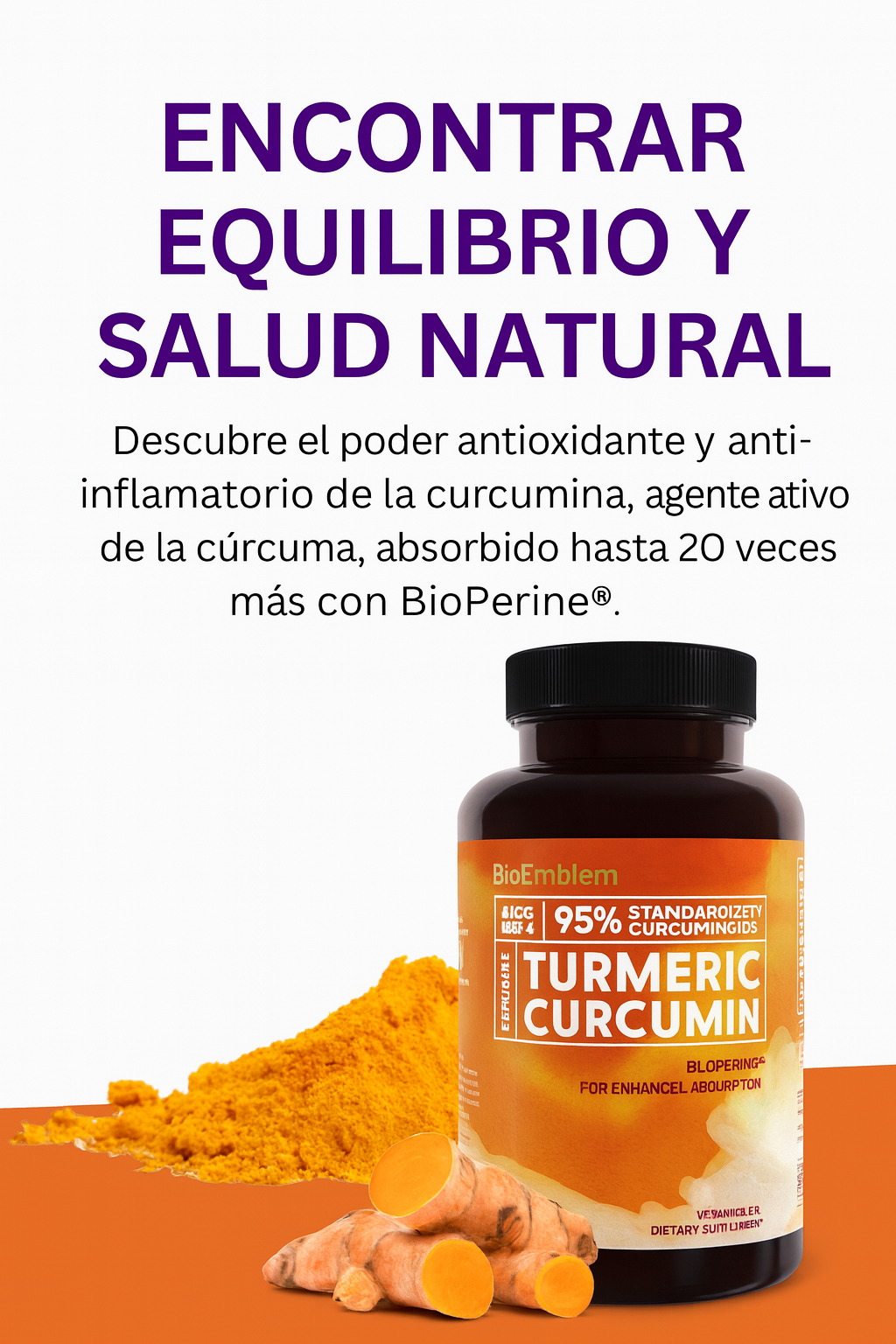 CURCUMA - BioEmblem Turmeric Curcumin