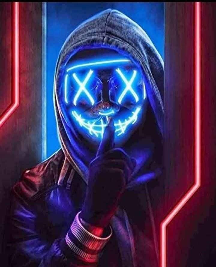 MASCARA LED HALLOWEEN