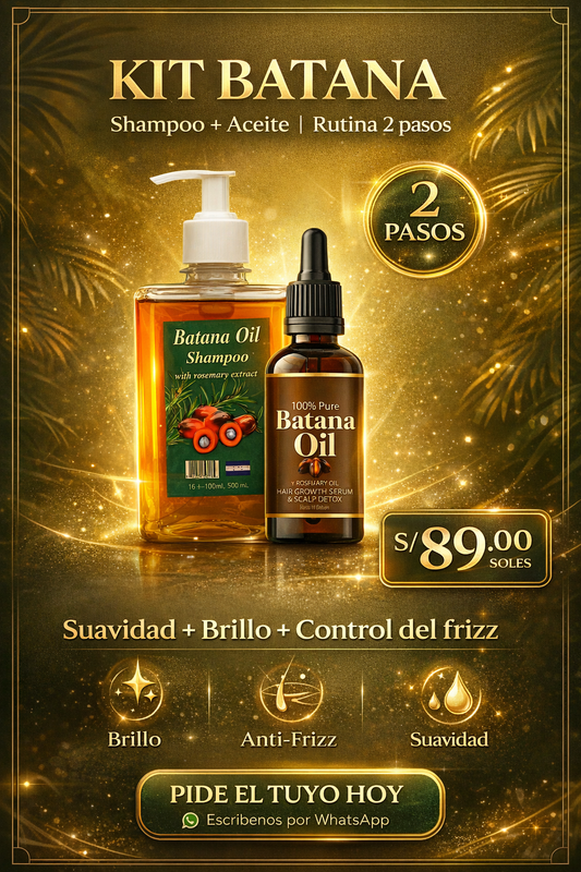 ACEITE DE BATANA Y SHAMPO BATANA