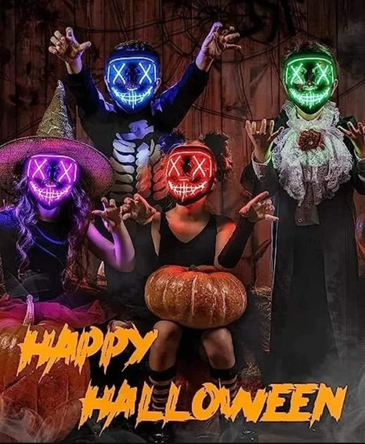 MASCARA LED HALLOWEEN